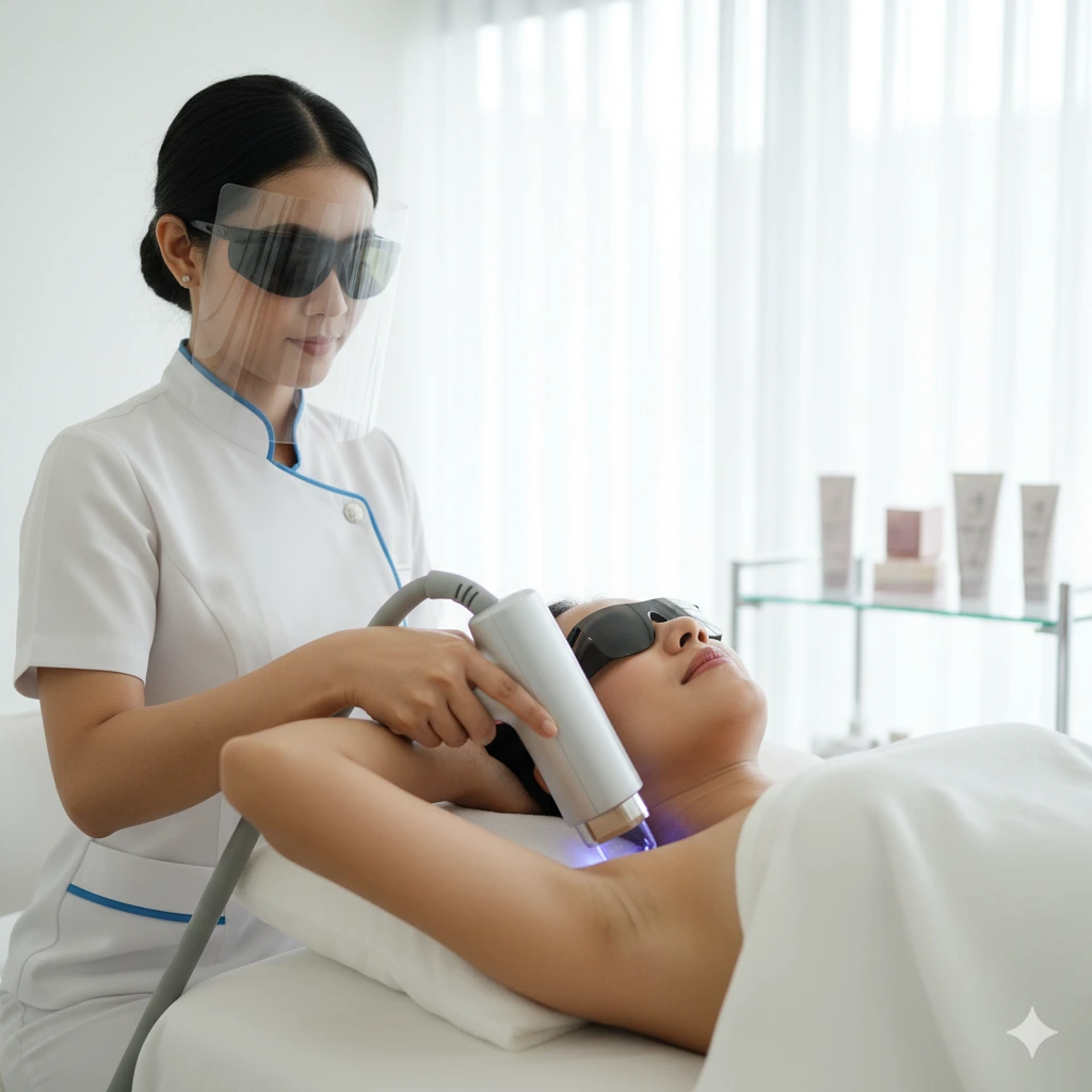 IPL Underarm di BSD Tangerang, Cara Modern Cerahkan Ketiak