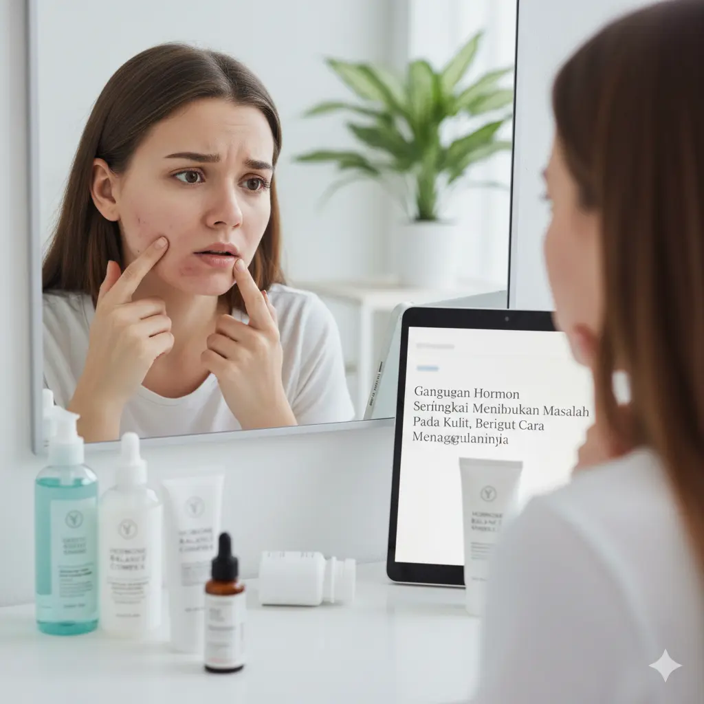 Gangguan Hormon Seringkali Menimbulkan Masalah Pada Kulit, Berikut Cara Menanggulanginya