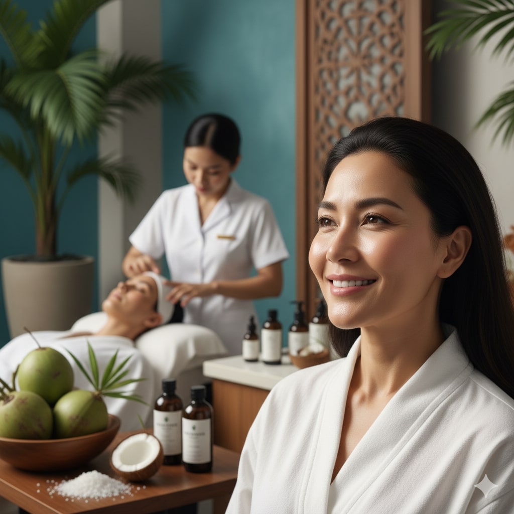 Treatment Anti-Aging Kelapa Gading Bikin Kulit Lebih Kencang Cerah dan Terlihat Muda Setiap Hari