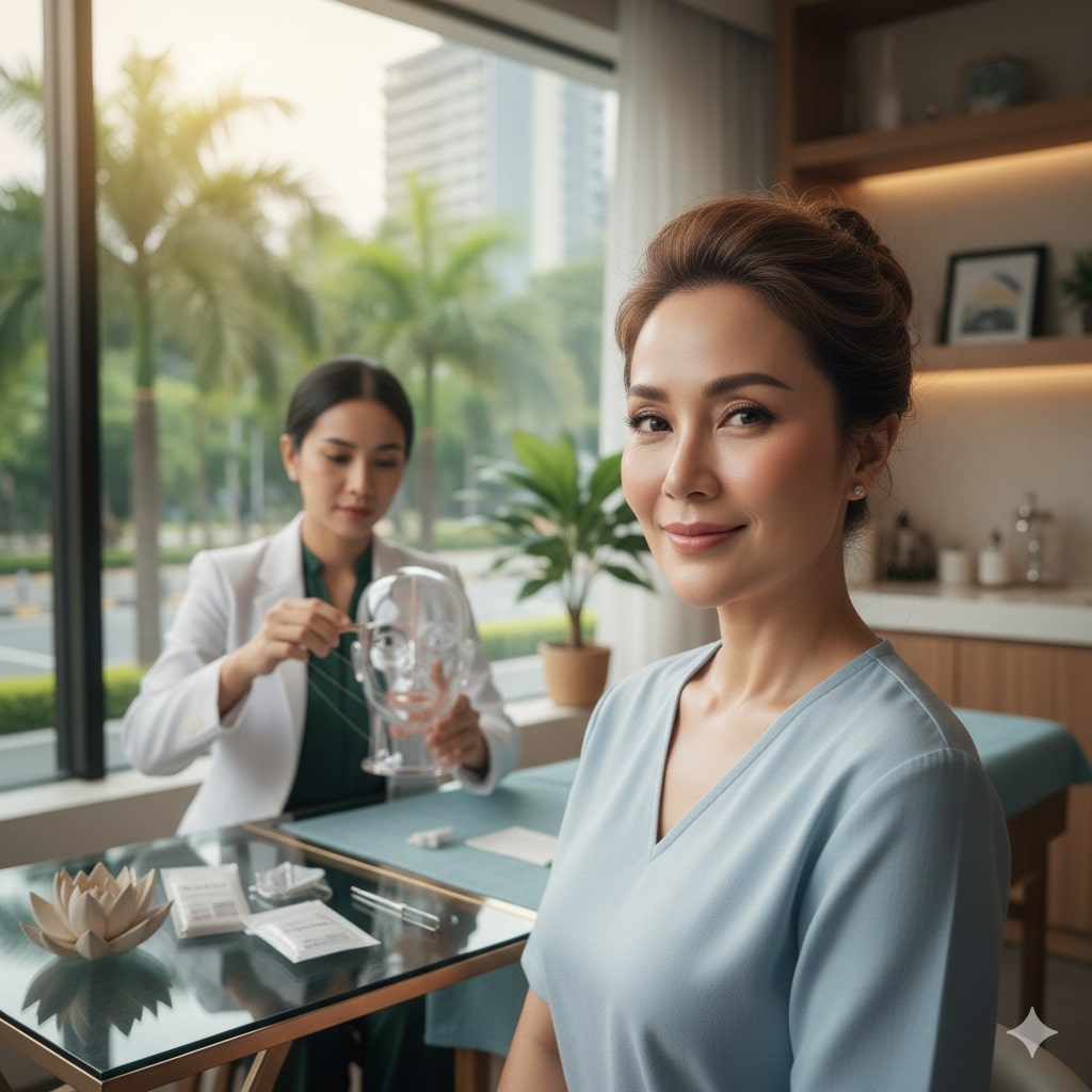 Threadlift Kelapa Gading Bantu Kencangkan Kulit Wajah dan Kembalikan Tampilan Awet Muda