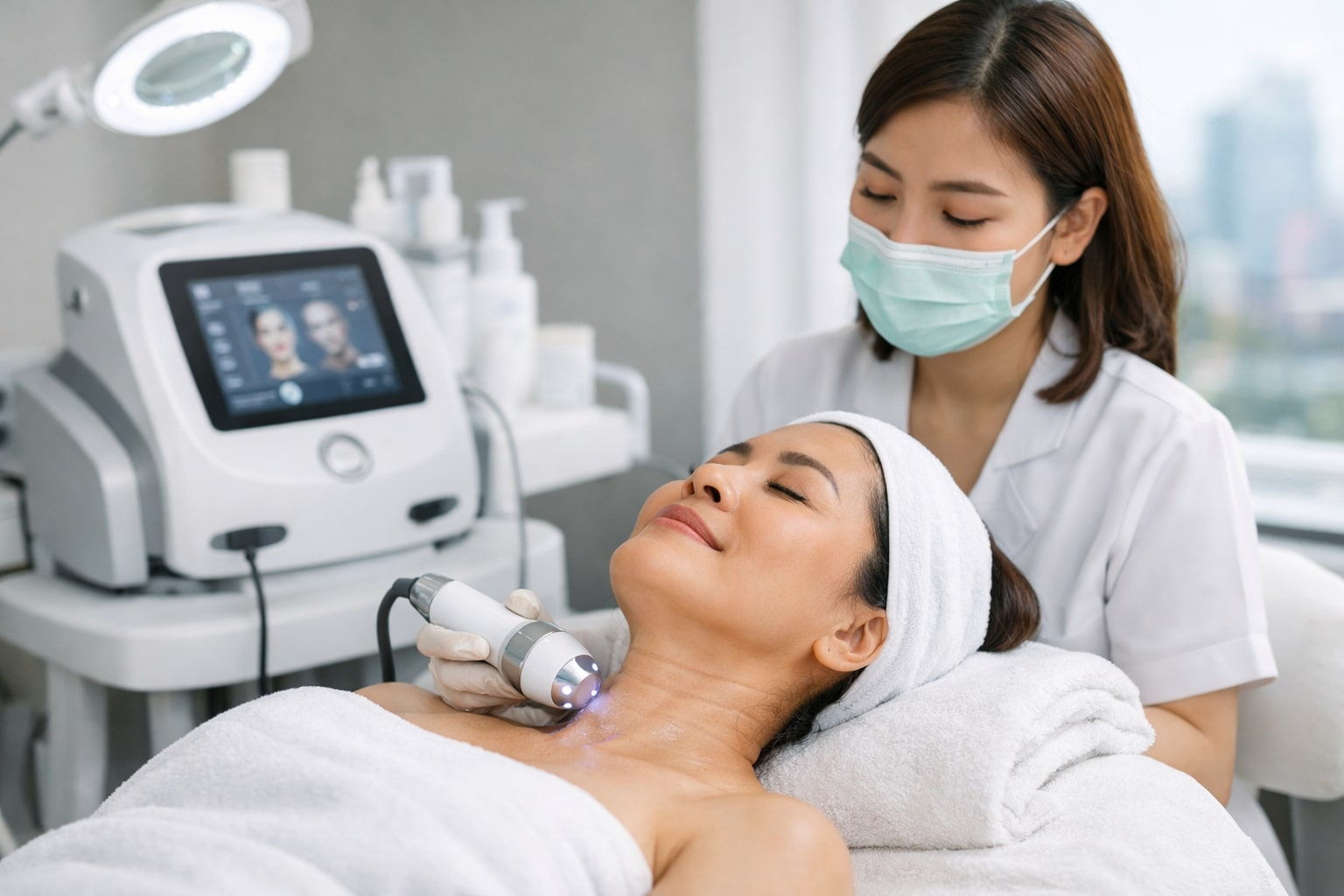Mengatasi Garis Leher dengan Treatment Modern di Kelapa Gading