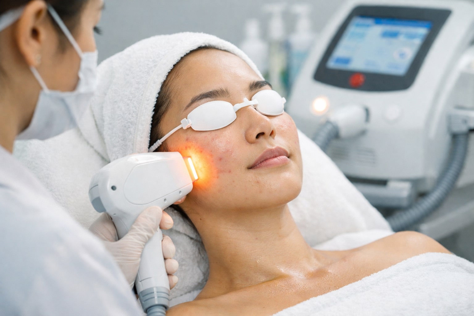 IPL Acne di Klinik Kecantikan, Untuk Jerawat Meradang & Bekas Kemerahan