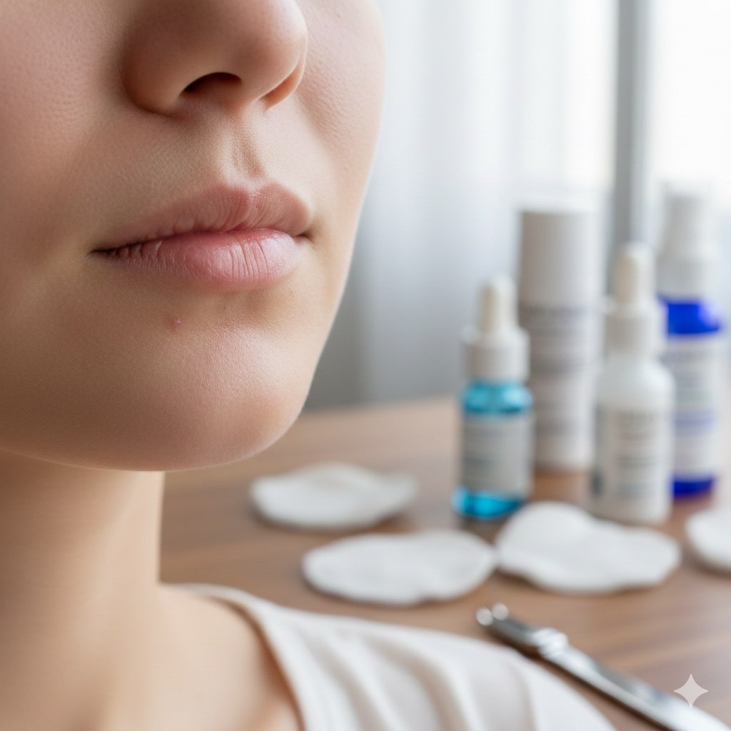 Komedo di Bawah Bibir? Ini Penyebab & Cara Ngatasinnya Biar Cepet Hilang!