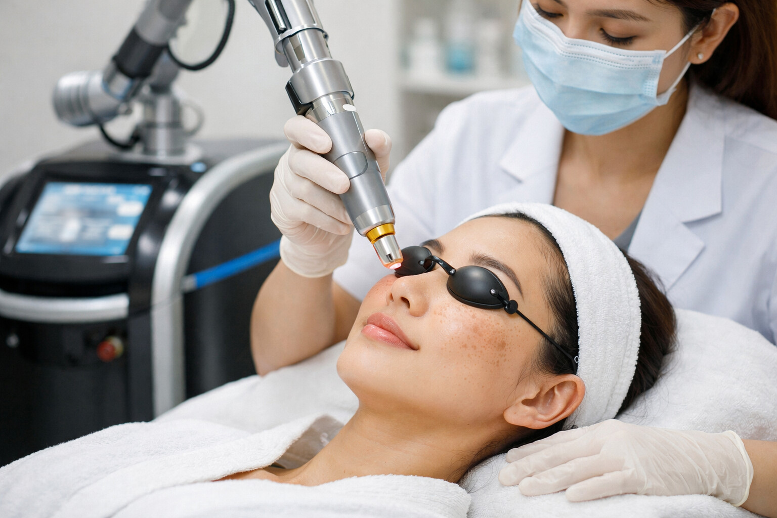 Pico Laser di Klinik Kecantikan, Solusi Flek & Warna Kulit Tidak Merata