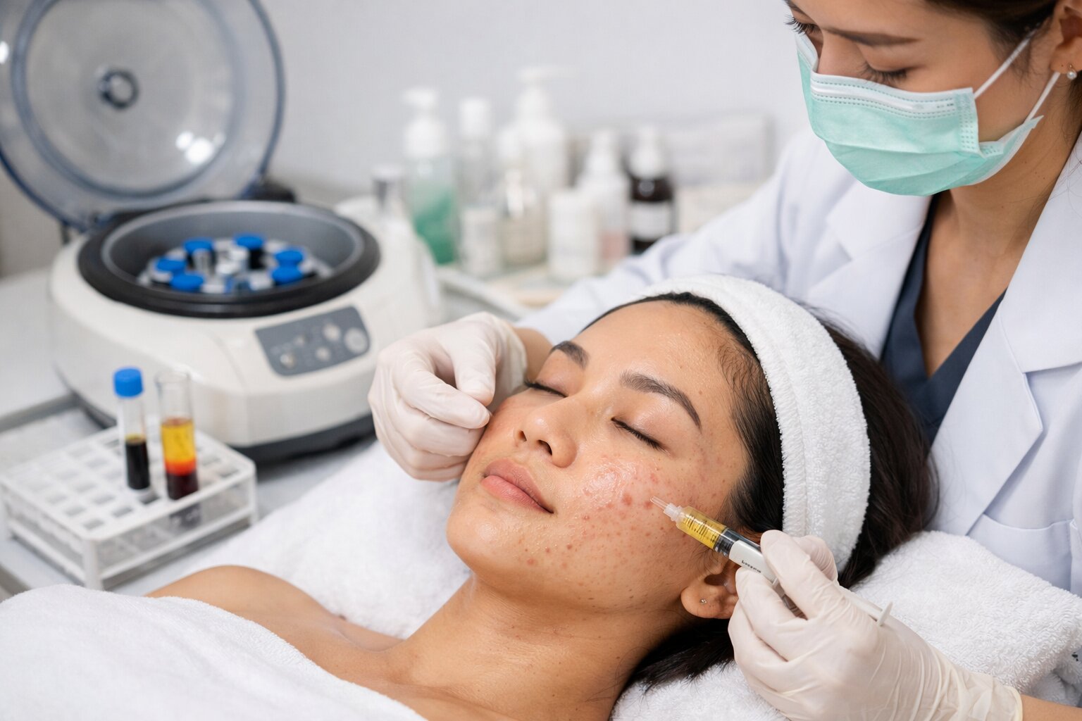 PRP Treatment, Perawatan Modern untuk Bekas Jerawat di Kelapa Gading