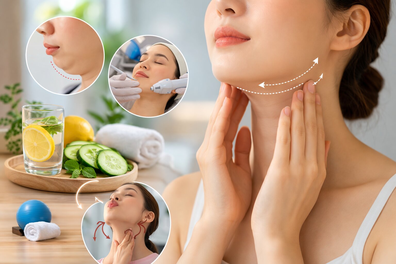 Cara Menghilangkan Double Chin, Penyebab, Solusi Alami, Hingga Ke Treatment Klinik